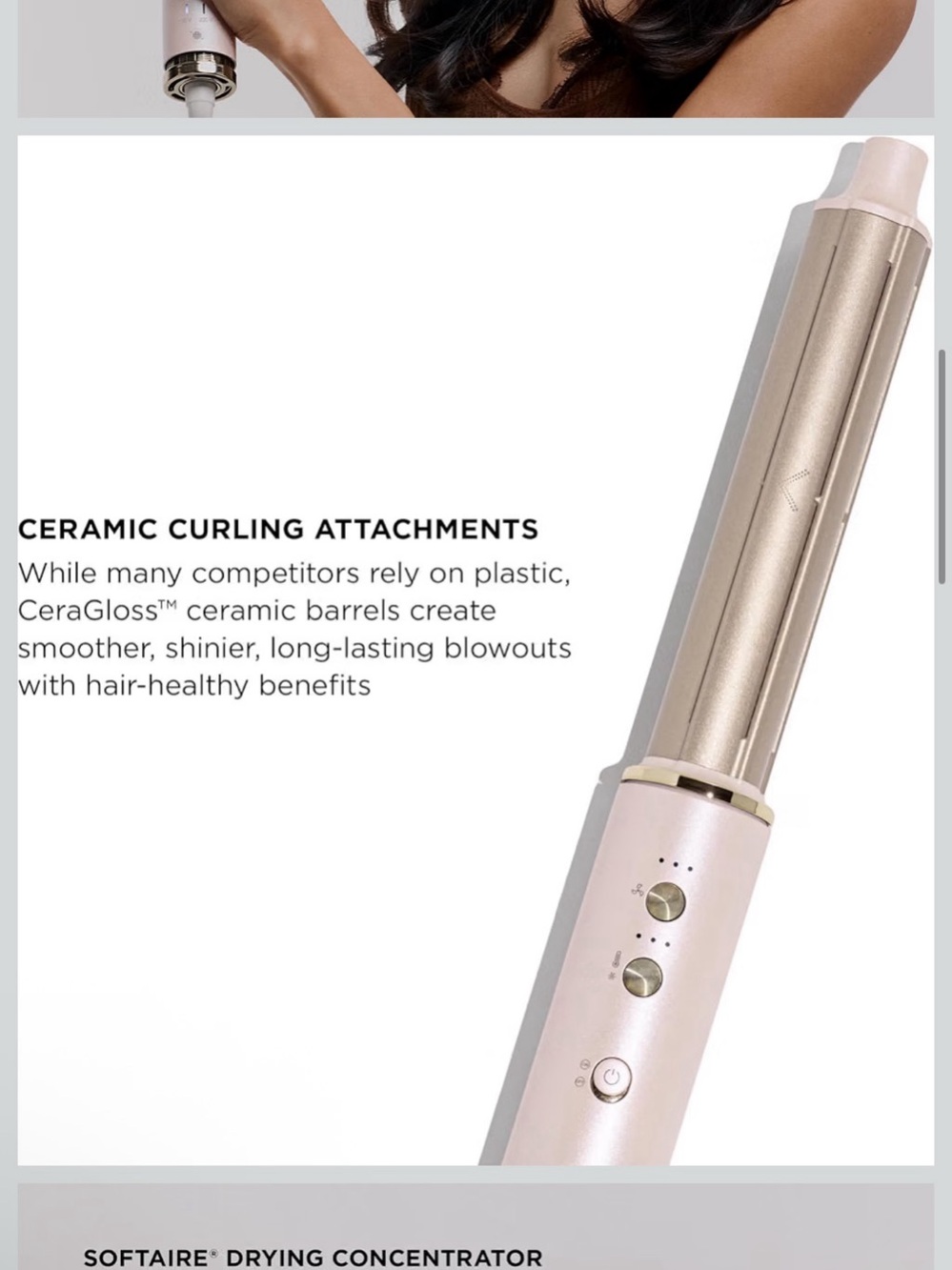 T3 LuxeDry Ionic Hair Dryer Set, Blow Dryer with Diffuser for Curly, Wavy & All - Picture 5 of 13